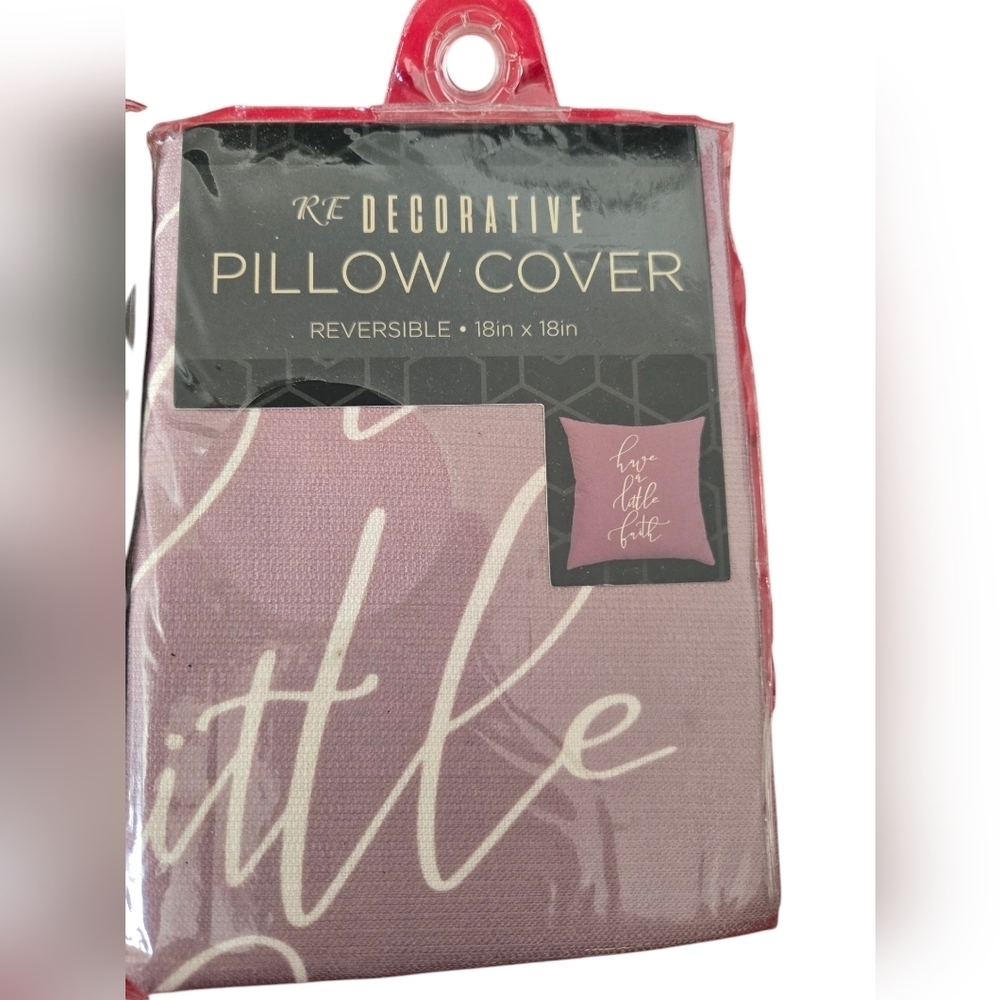 NWT Blue and Pink Pillow Covers - Picture 4 of 5